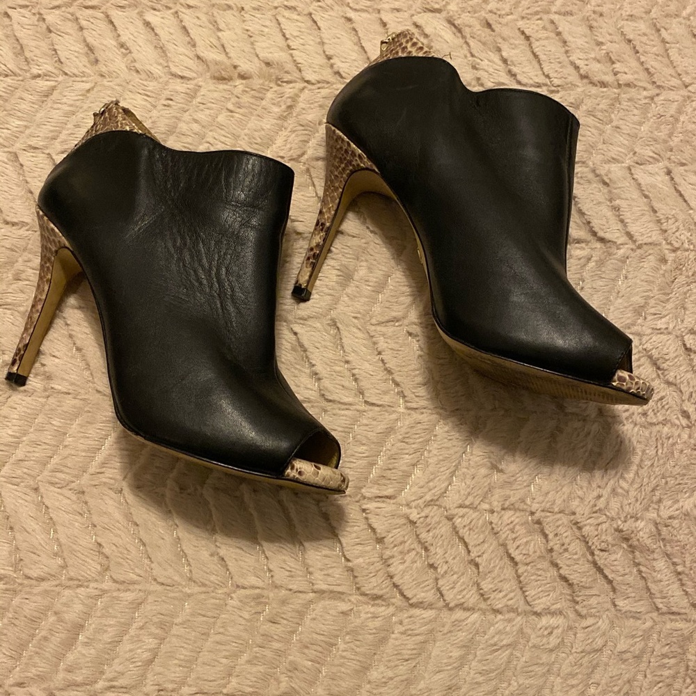 Ann Taylor Peep Toe Bootie